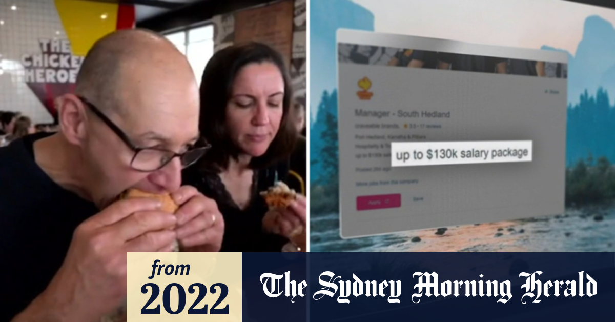 Video WA fast food restaurant offers 130,000 starting salary